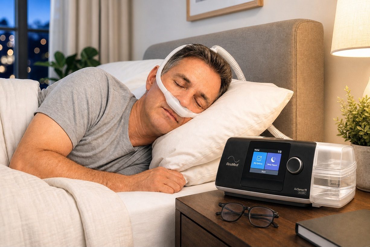 Erholsamer Schlaf dank CPAP-Therapie